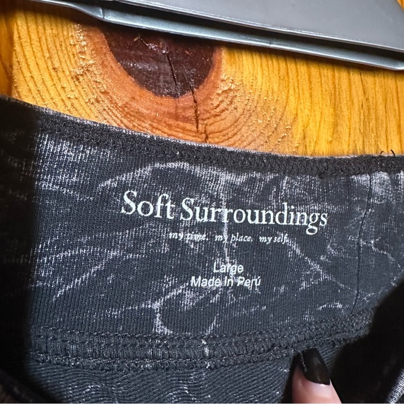 Soft Surroundings Black Knit Skirt - Picture 5 of 6